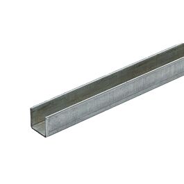 Sliding Door Channel 3m 25G Galv